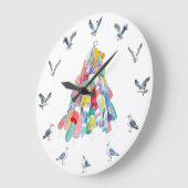 Gulls und Buoys Große Wanduhr (Winkel)