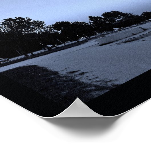 Gulls, unterbrochen poster (Ecke)