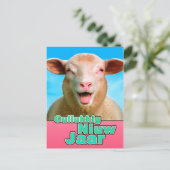 Gullukkig Niuw Jaar Postkarte (Stehend Vorderseite)