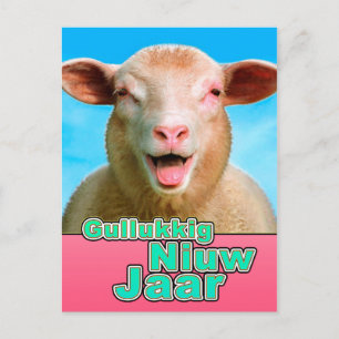 Gullukkig Niuw Jaar Postkarte