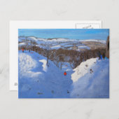 Gully Black Rocks Derbyshire 2009 Postkarte (Vorne/Hinten)