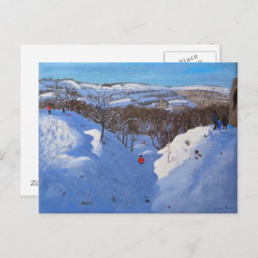 Gully Black Rocks Derbyshire 2009 Postkarte (Vorne/Hinten)