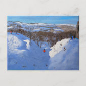 Gully Black Rocks Derbyshire 2009 Postkarte (Vorderseite)