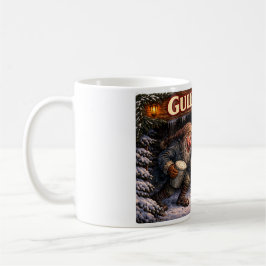 Gully Gawk Icelandic Yule Lad postcard Kaffeetasse