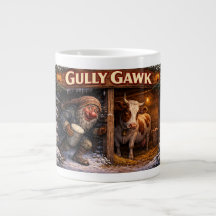 Gully Gawk Isländischer Yule Lad Postkarte