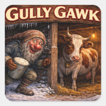 Gully Gawk Isländischer Yule Lad Postkarte