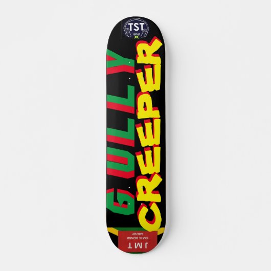 GULLY STRAMPLER JMT JAMAICA 7 3/4" Skateboarddecke Skateboard (Vorne)