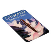 Gulmarg Kashmiri India Skipposter Magnet (Rechte Seite)