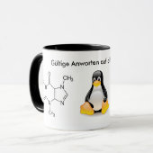 Gültige Antworten Tasse (Vorderseite Links)