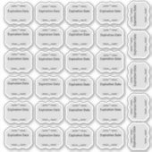 Gültigkeitsdatum Kennzeichnungen, Küchenkennzeichn Aufkleber (Vorderseite)