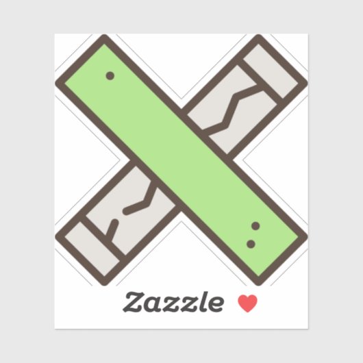 Gum Aufkleber (Blatt)