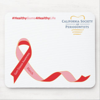 Gum Disease Awareness Maus Pad Mousepad