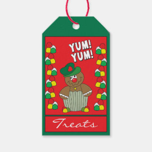 Gum Drop Gingerbread Man Geschenkanhänger