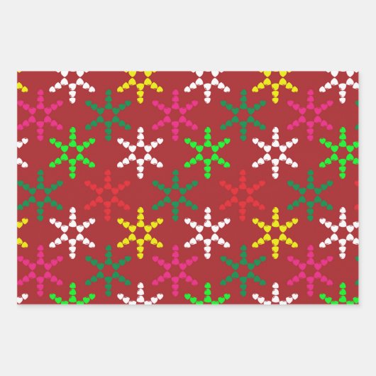 GUM DROP X-MAS GESCHENKPAPIER SET (Vorderseite 3)