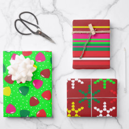 GUM DROP X-MAS GESCHENKPAPIER SET