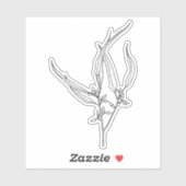 Gum Leaf Sticker (Blatt)