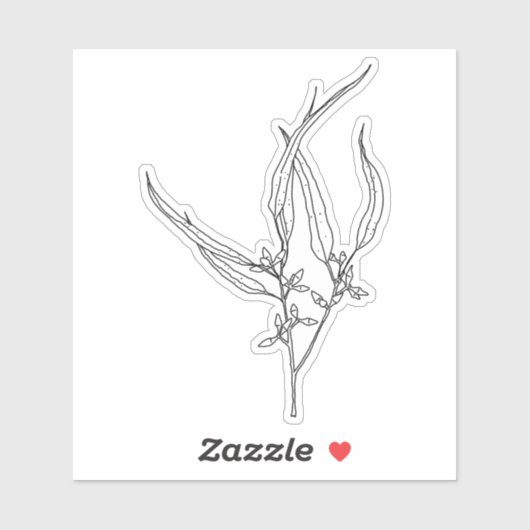 Gum Leaf Sticker (Blatt)