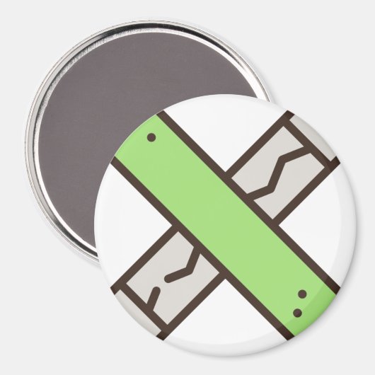 Gum Magnet (Vorderseite/Rückseite)