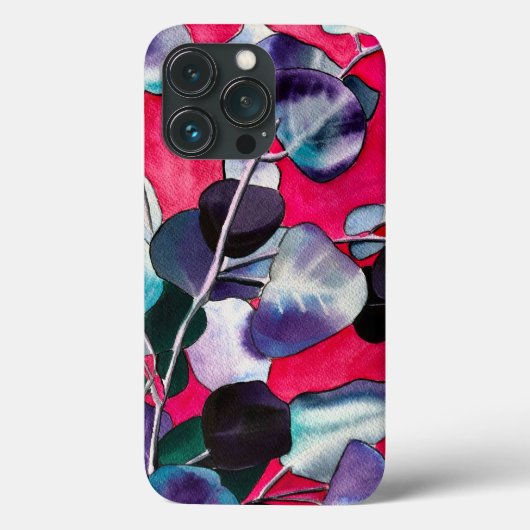 Gum verlasse Aquarellkunst Case-Mate iPhone Hülle (Rückseite)