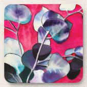 Gum verlasse Aquarellkunst Getränkeuntersetzer (Vorderseite)