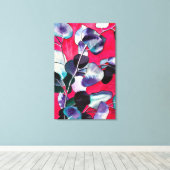 Gum verlasse Aquarellkunst Leinwanddruck (Insitu (Holzboden))