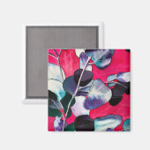 Gum verlasse Aquarellkunst Magnet (Vorderseite/Rückseite)