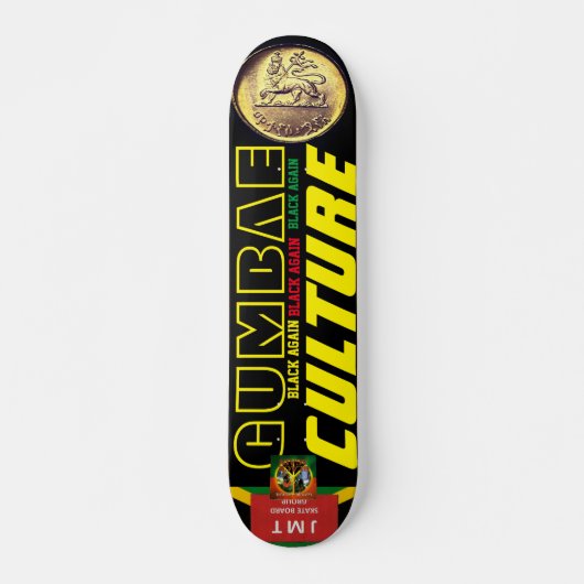 GUMABE CULURE JMT 7 3/4" Skateboarddecke Skateboard (Vorne)