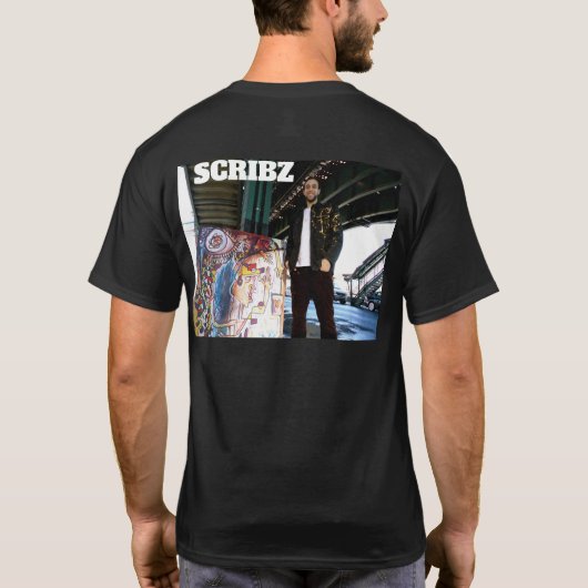 GUMABE SCRIBZ TEK T - Shirt (Rückseite)