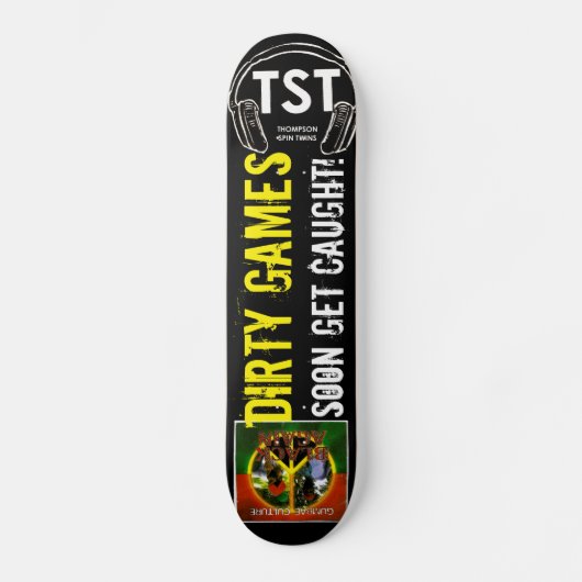 GUMBAE CULURE DIRTY GAMES Skateboard (Vorderseite)