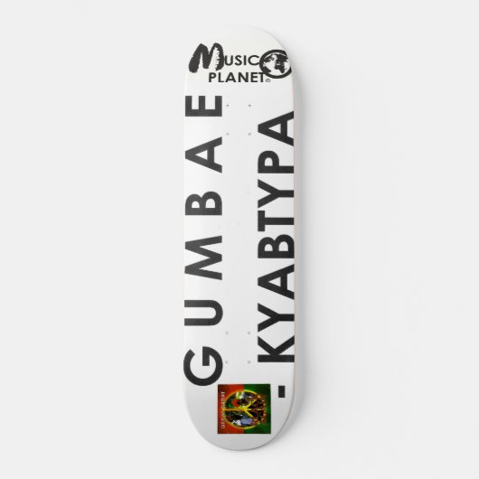 GUMBAE KULTUR (RUSSISCHE VERSION) Skateboard (Vorderseite)