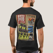 GUMBAE KULTUR / SCRIBZ Basic Dunkler T - Shirt (Rückseite)