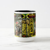 GUMBAE KULTUR Zwei-Tonen-Tasse, 15 oz Zweifarbige Tasse (Mittel)