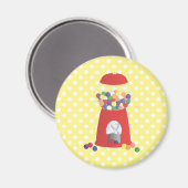 Gumball-Fantasie Magnet (Vorderseite/Rückseite)