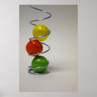 Gumball-Kunst Poster