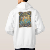 "GUMBALL" Künstlerische Kapuzenjacke – Urbanes Sty Hoodie (Rückseite)