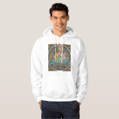 "GUMBALL" Künstlerische Kapuzenjacke – Urbanes Sty Hoodie (Vorne ganz)