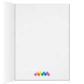 Gumball Machine and Rainbow-Grußkarte (Innen (Rechts))