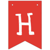 Gumball Machine Candy Bubble Gum Happy Birthday Wimpelkette (Zweite Fahne)