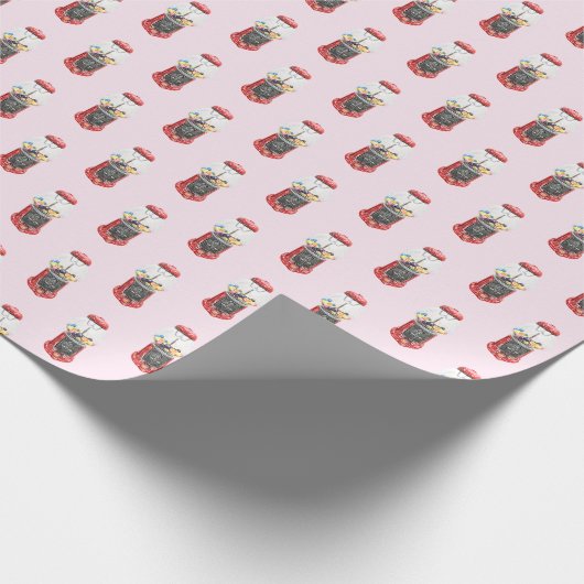Gumball Machine Geschenkpapier (Ecke)