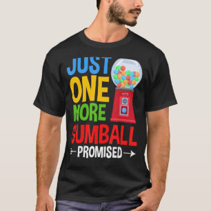 Gumball Machine Gum Ball Bubble Kaugummi T-Shirt