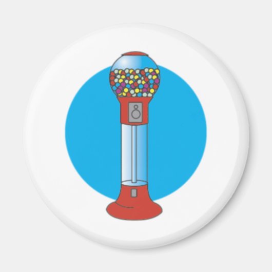 Gumball Machine Magnet (Vorne)