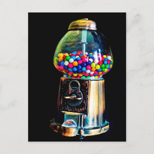 Gumball Machine Postkarte (Vorderseite)