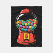 Gumball Machine Shirt Erwachsene Männer Frauen Kin Fleecedecke (Vorderseite)