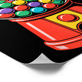 Gumball Machine Shirt Erwachsene Männer Frauen Kin Poster (Ecke)