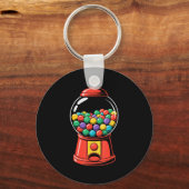 Gumball Machine Shirt Erwachsene Männer Frauen Kin Schlüsselanhänger (Vorderseite)