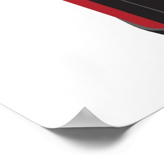 Gumball Machine White Poster (Ecke)