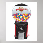 Gumball Machine White Poster (Vorne)