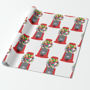 Gumball Maschine Geschenkpapier