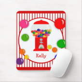 Gumball Maschine personalisiertes Mousepad (Mit Mouse)