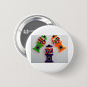 Gumball Maschinen Button (Vorne & Hinten)